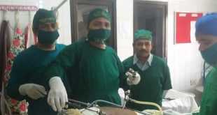 Laparoscopic Duodenal ulcer perforation repair for the First time at Jessore Medical Collage and Hospital